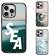 送钢化膜casetify新款创意风景SEA系列城市创意适用苹果14手机壳iphone15pro max新款防摔14pro保护套卡通13