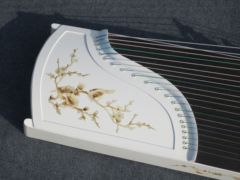 扬州古筝 红木古筝 白色古筝 钢琴烤漆 厂家批发特价 包邮全配