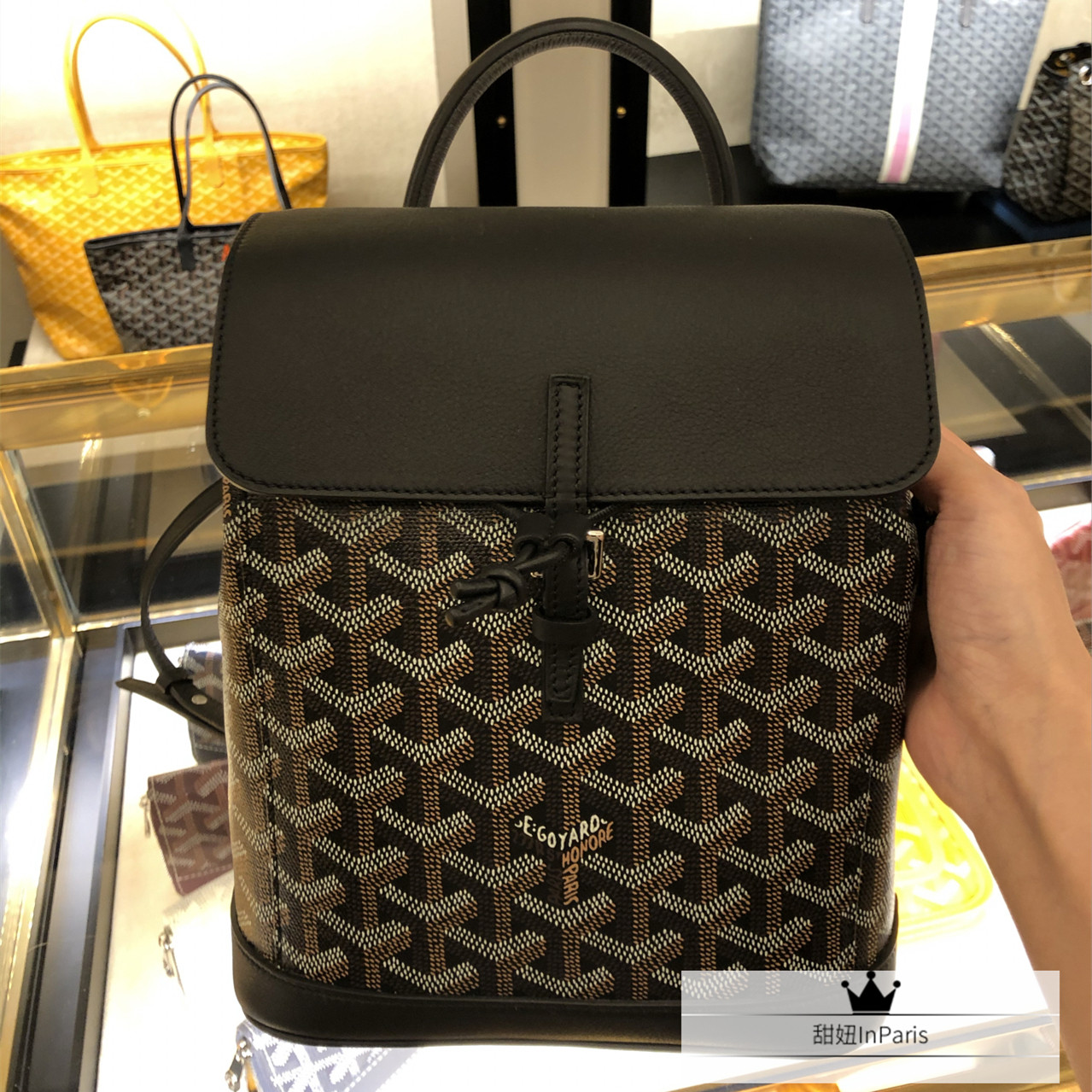 goyard/戈雅 迷你双肩包mini休闲百搭手提包斜挎包男女款
