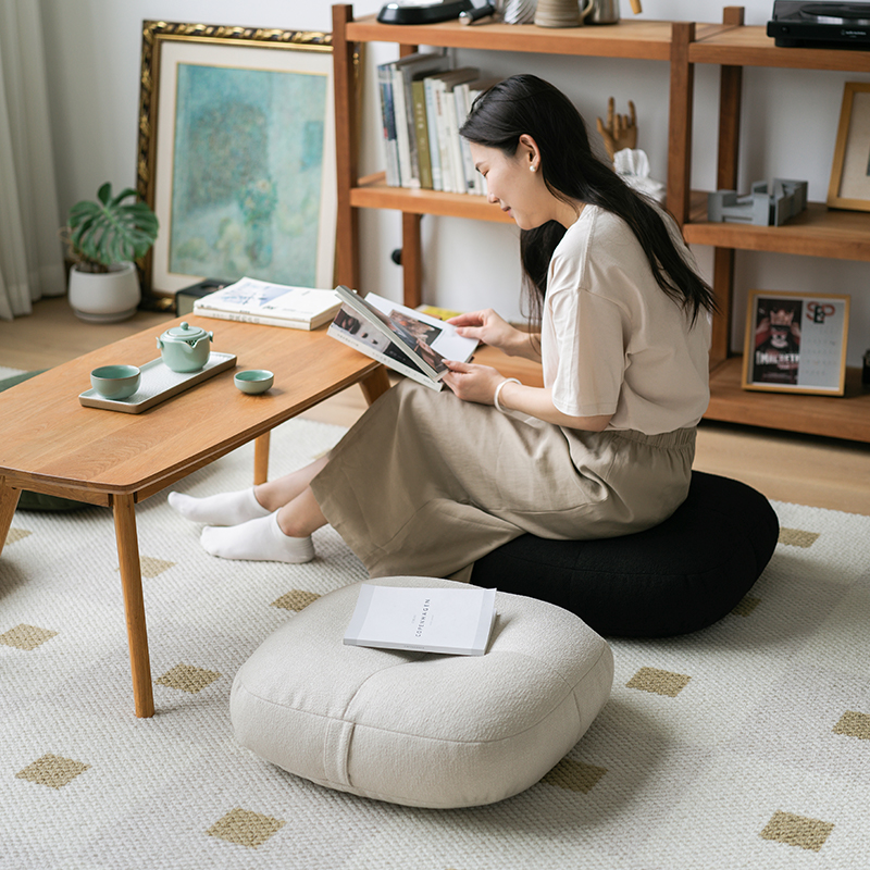 日式蒲团坐垫地上家用四季加厚懒人坐垫学生榻榻米久坐垫屁股椅子