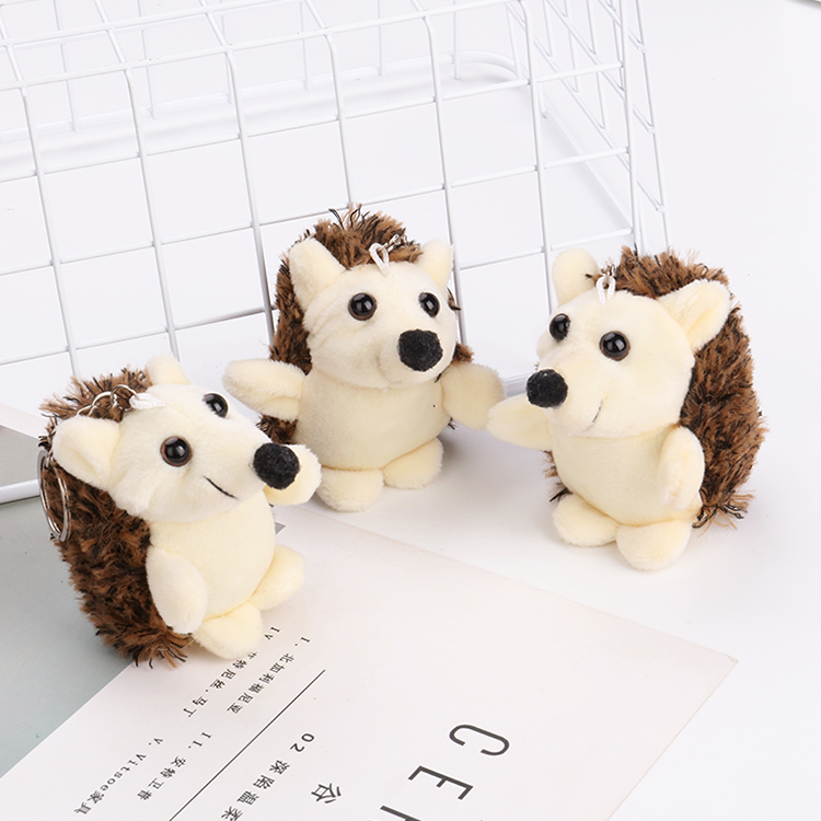lovely Cartoon Hedgehog Plush Pendant Doll Bag Pendant originality automobile Key buckle girl student gift giftin the Festive supplies/Gift , Gift ideas , Keychain category - from Buy2taobao.com to provide professional Taobao agent buy service