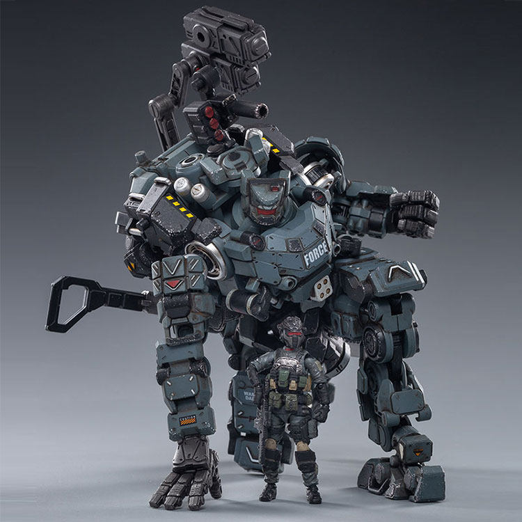 暗源joytoy钢骨强击机甲125战神自由人装甲机动兵人模型手办包邮