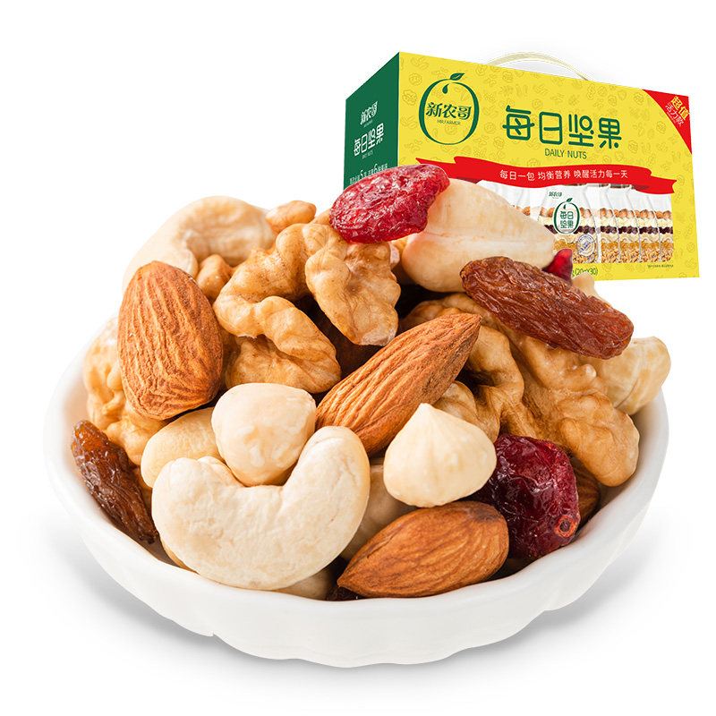 新农哥每日果仁 30包大额优惠券