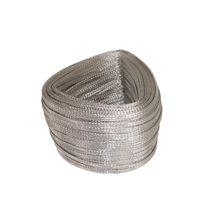 防避雷接地线 6mm2平方桥架接地线 tzx 白色镀锡紫铜编织带线