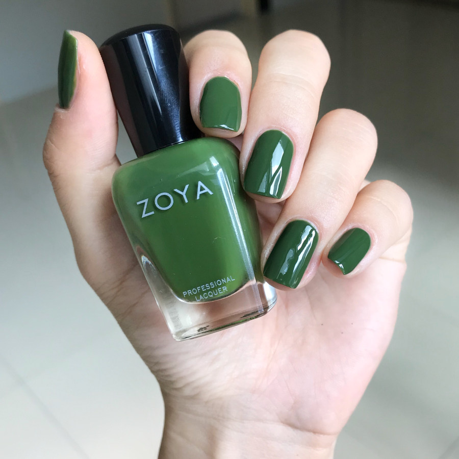 包邮 美国原装正品zoya指甲油 zp524清新草木绿色指甲油橄榄绿夏季显