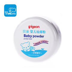 Pigeon/贝亲  婴儿祛痱粉盒装 120g