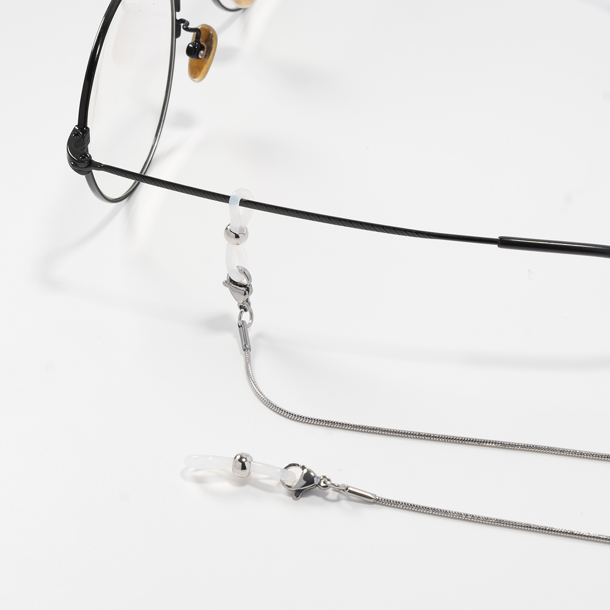 钛钢金属眼镜链简约时尚经典墨镜口罩耳机链绳不易褪色