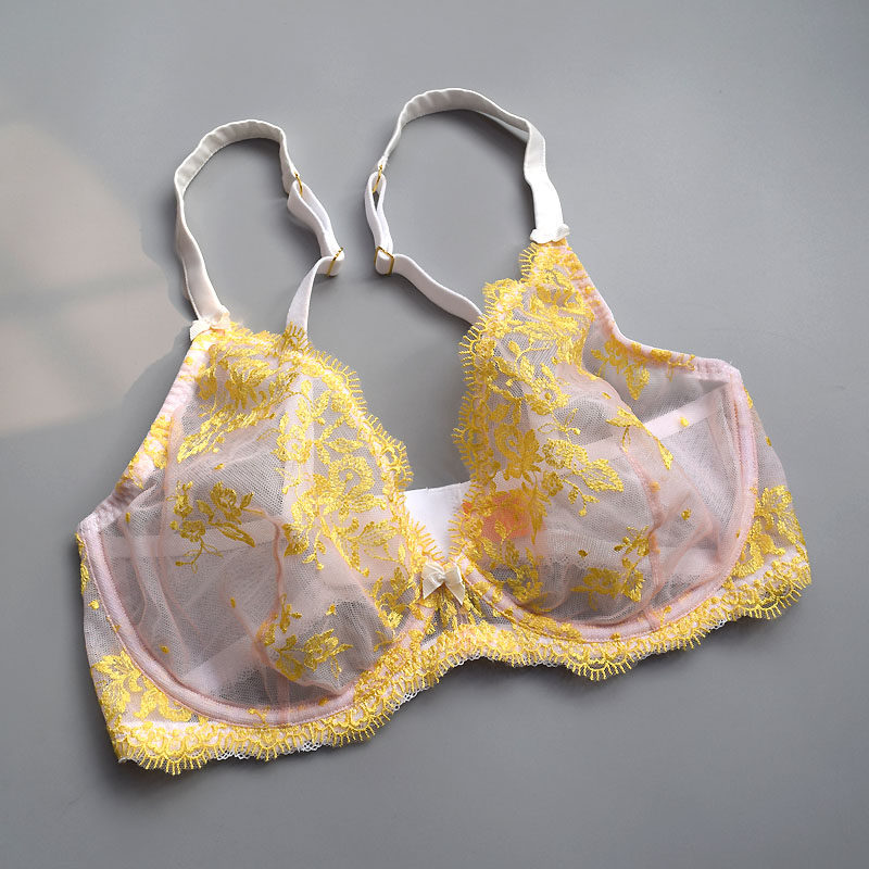 超薄全透明网纱文胸大额优惠券