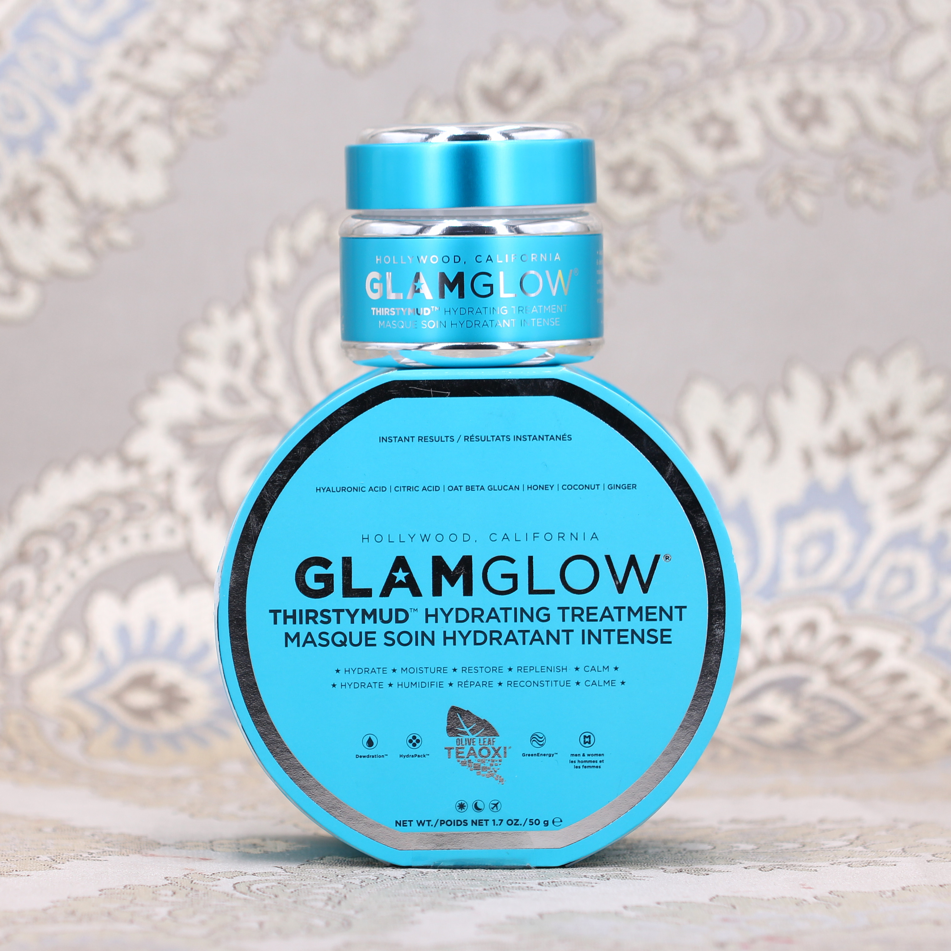 韩免 glamglow格莱魅 美国好莱坞 蓝罐面膜50g 滋润舒缓镇定 现货