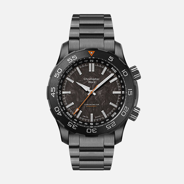 christopherward c60 瑞士天文台自动机械表夜光防水运动休闲腕表