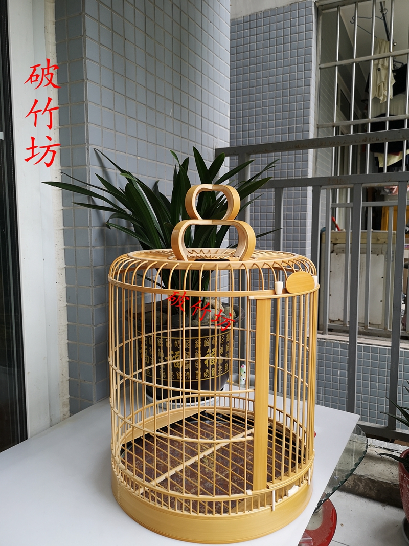鸟笼 竹精品川笼四川_川笼画眉鸟笼 名家精品笼 竹子纯手工四川画眉笼