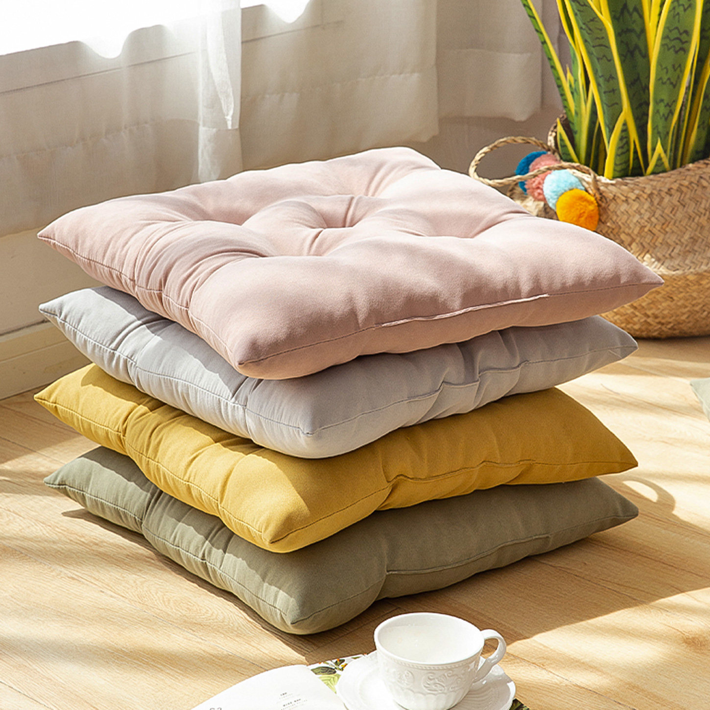 超软坐垫椅子椅垫坐垫垫子办公室久坐学生教室加厚屁垫四季通用垫