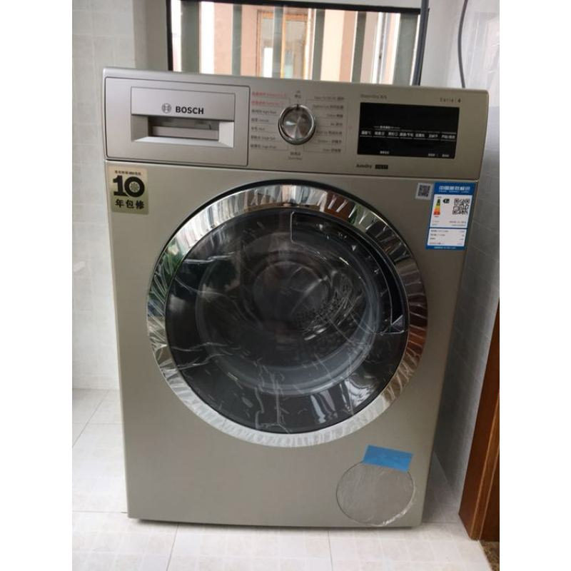 博世洗衣机 8kg_bosch/博世 wdg284691w 8公斤变频除菌洗烘一体滚筒