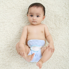 新生儿尿布扣 婴儿全棉纯棉尿片固定带 宝宝尿布带 松紧带 可调节