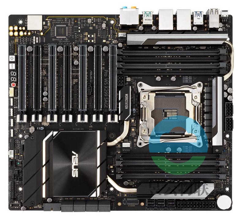 asus/华硕 pro ws x299 sage ii sli四路交火 工作站主板盒装顺丰