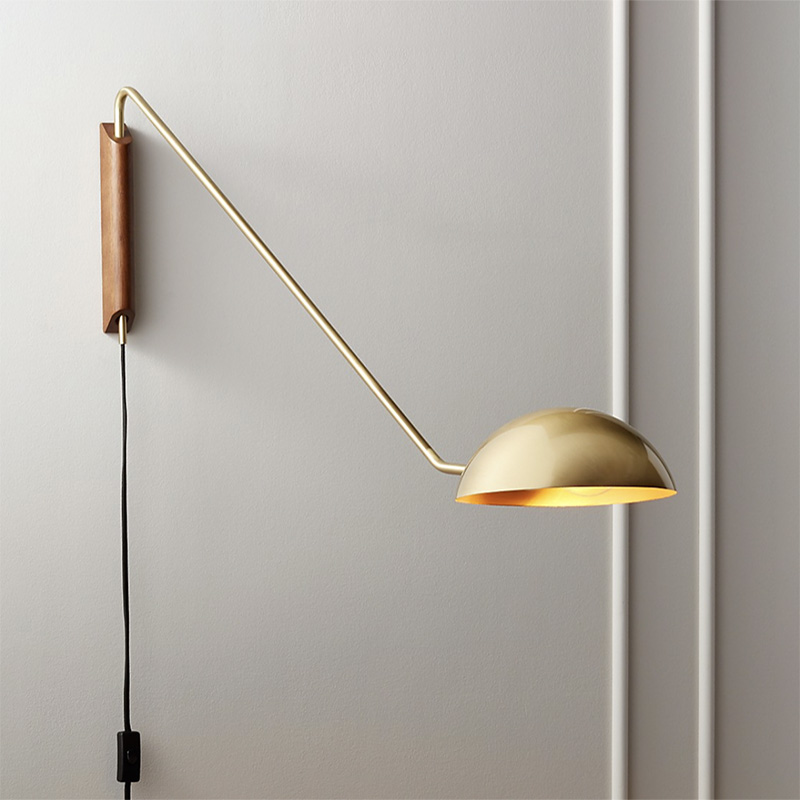意大利设计师工作室壁灯北欧现代创意卧室客厅沙发旁旋转床头灯