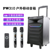 EDIFIER/Wanderer PW310 mobile bluetooth audio outdoor square dance K song trolley speaker microphone