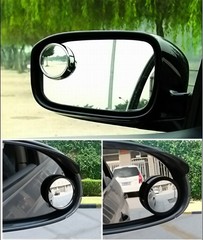 汽车后视镜 小圆镜角度盲点镜 辅助镜 倒车镜 车外反光镜一对