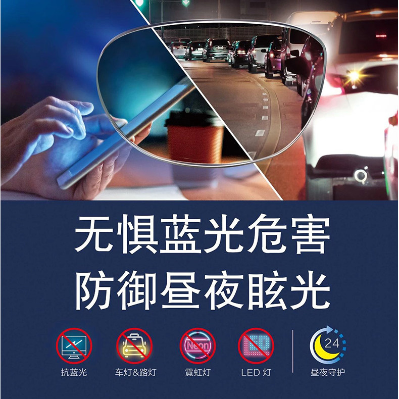 致美镜品 实体店正品镜片1.56 1.61 1.67 1.74 防蓝光近视镜片-mc母婴