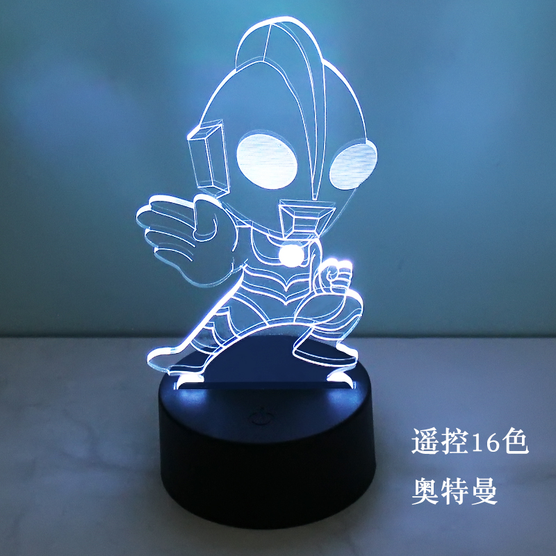 创意3d台灯立体发光投影动态小夜灯网红卧室男女生日惊喜节日礼物|ruв категории награду материалов, огни освещения, ночной свет - от Buy2taobao.com для оказания профессиональной услуги покупки агента Taobao