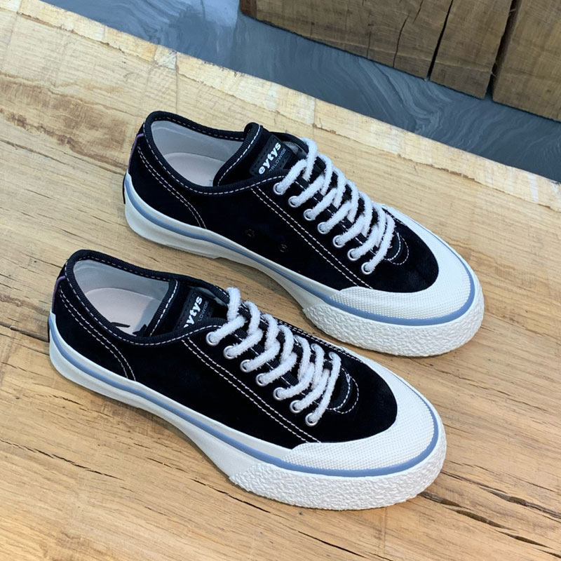 瑞典代购eytys laguna 时尚标杆 毛边鞋带厚底帆布鞋 男女同款