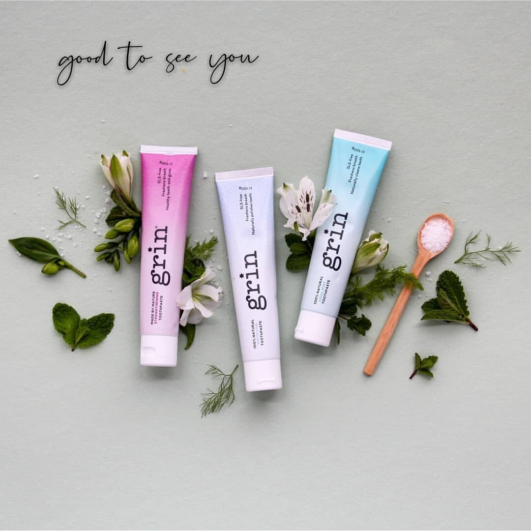 下单减10元新西兰直邮grin成人牙膏100g亮白蜂胶修复三种选择天然