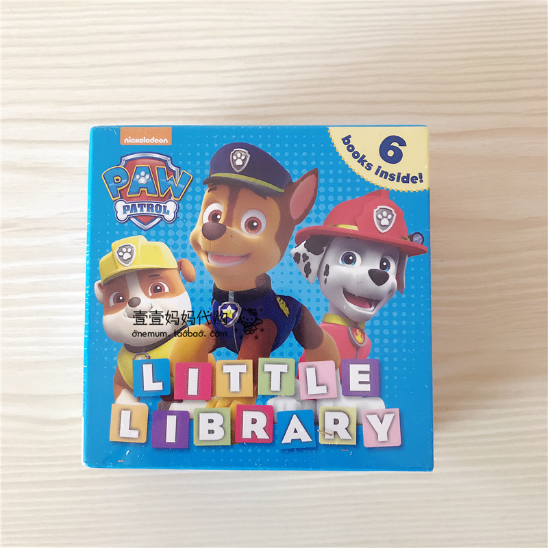 现货 英国paw patrol Little Library 汪汪队立功英文 一册6本在类目 玩具/童车/益智/积木/模型, 早教/智能玩具, 玩具挂图/认知卡中 - 来自Buy2taobao.com提供专业的淘宝代购服务
