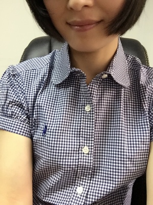 RL真品 女款柔美学院风 高支全棉面料短袖衬衫 三色可选