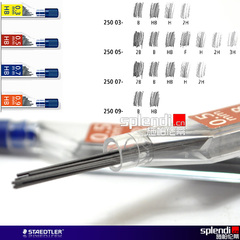 德国STAEDTLE施德楼 250 0.3、0.5、0.7、0.9mm自动铅铅铅芯 替芯