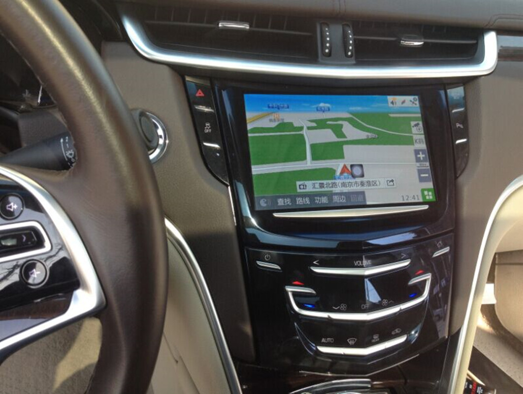 srx atsl 凯迪拉克ats xts cts导航盒模块导航倒车影像轨迹凯立德
