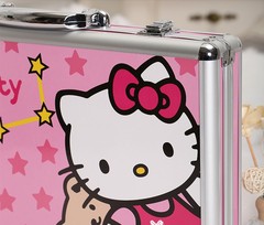 2016 新款hello kitty水晶麻将 家用大号37mm凯蒂猫卡通台湾麻将