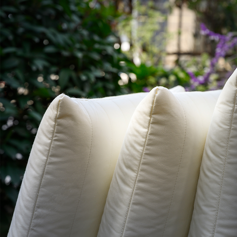 棉质本色 忆棉记低反弹枕芯 护颈家用成人枕头 四季适用床品