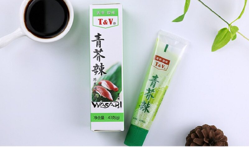 芥末43g 青芥末青芥辣芥末酱辣根酱生鱼片辣根芥末膏