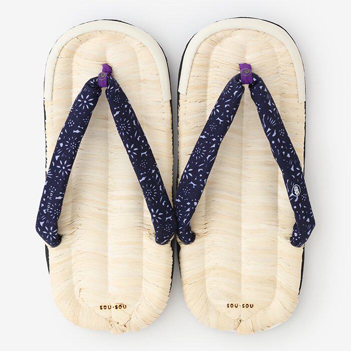 sousou足袋日本京都设计师夹角人字拖鞋浅色草履人字拖