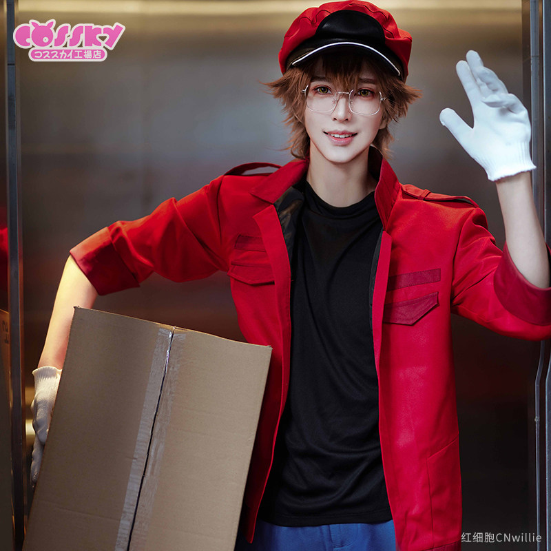 cossky工作细胞black红细胞cos 红血球cos 白细胞cospaly服装