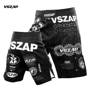 VSZAP搏击服运动综合格斗训练MMA短裤男女UFC跑步健身速干泰拳击