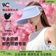 VVC防晒帽女空顶防紫外线全脸遮阳帽太阳帽子运动夏季骑车大帽檐