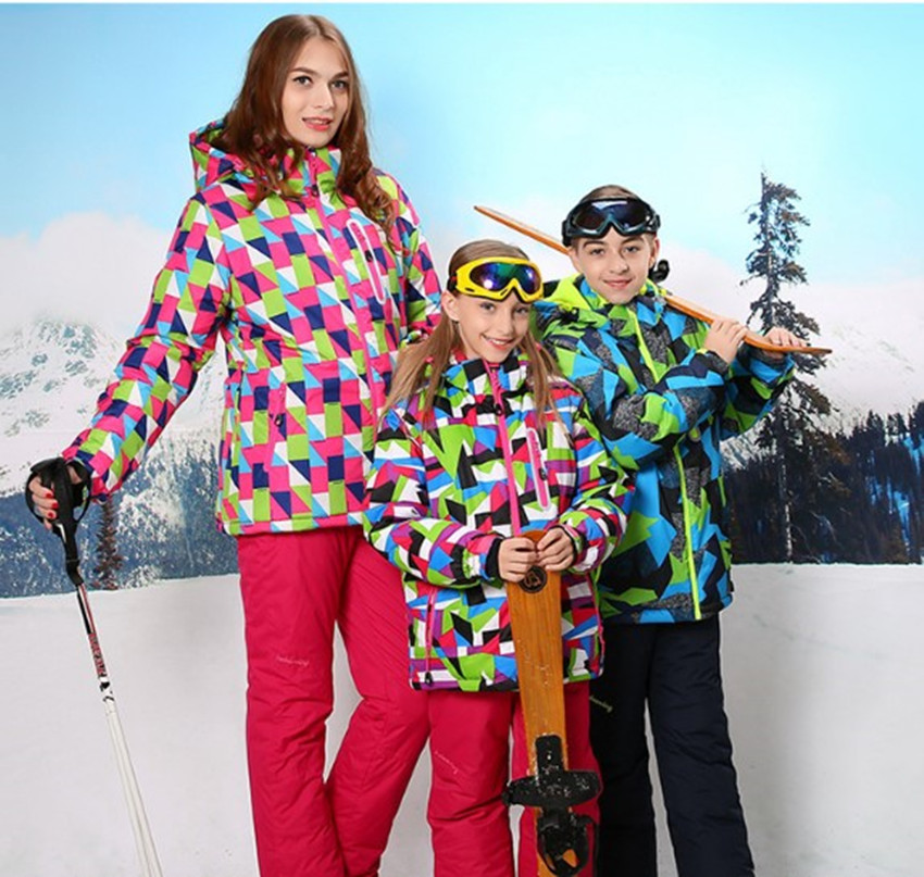 冬季新款男童女童防风防水滑雪服套装加厚超保暖亲子滑雪服滑雪裤在类目 户外/登山/野营/旅行用品, 户外服装, 滑雪服, 滑雪衣中 - 来自Buy2taobao.com提供专业的淘宝代购服务