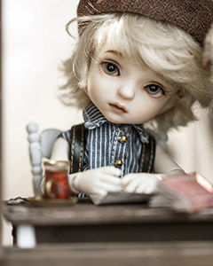 bjd-myou 1/8大球梨形男娃-嘟嘟Dudu（sd娃娃同类正版）小喵汪