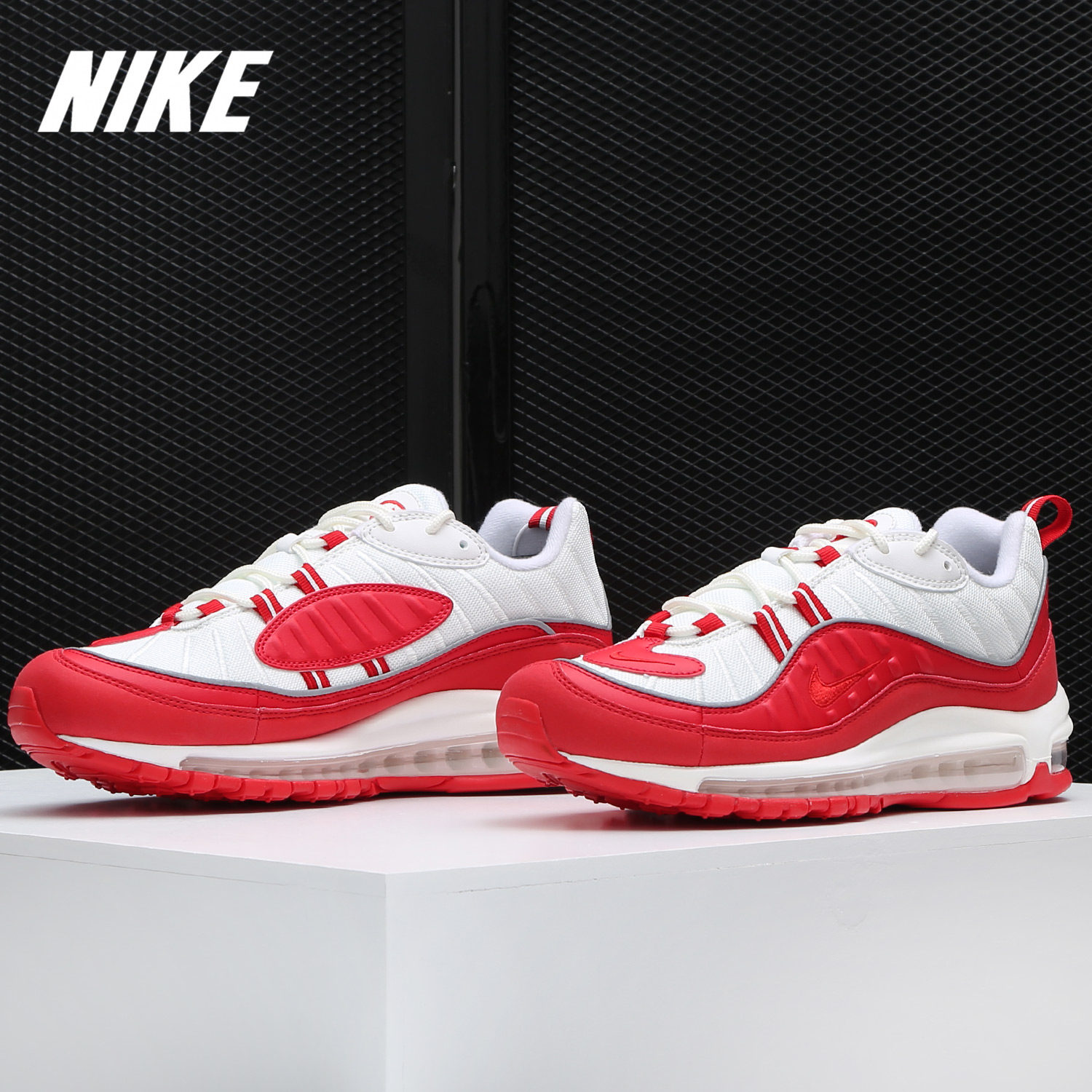 nike/耐克正品 air max 98 男子3d 反光复古气垫休闲跑步鞋640744