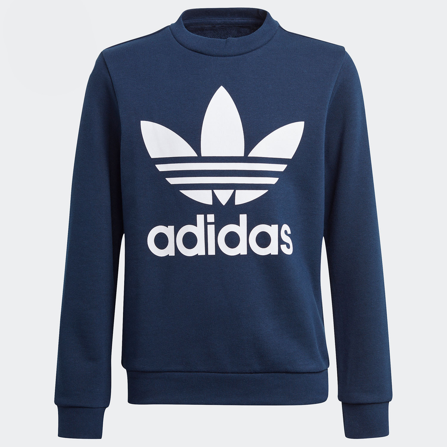 adidas阿迪达斯正品三叶草大童装休闲运动套头衫卫衣gn8250