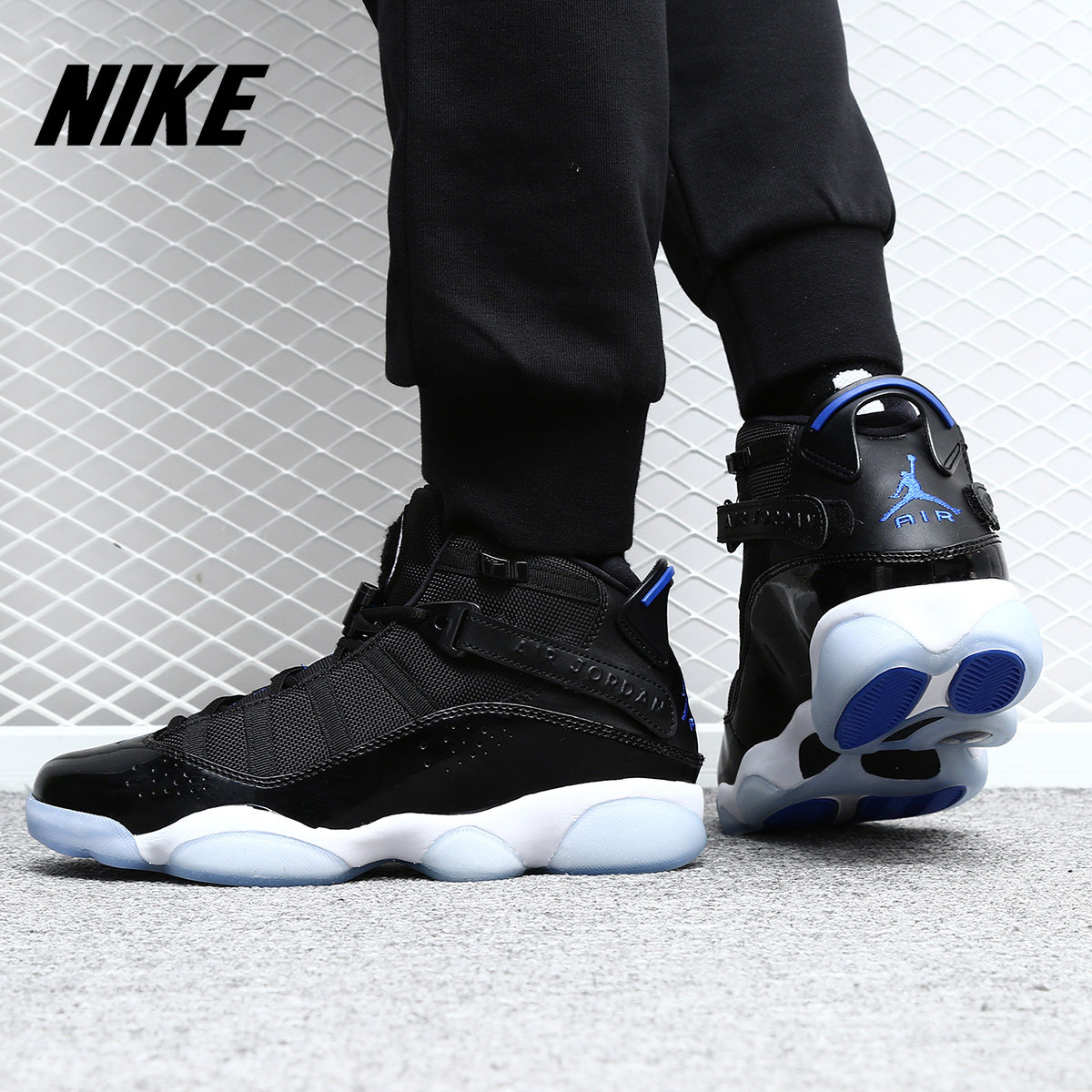 nike/耐克正品air jordan 6 rings aj6六连冠男运动篮球鞋322992-mc母