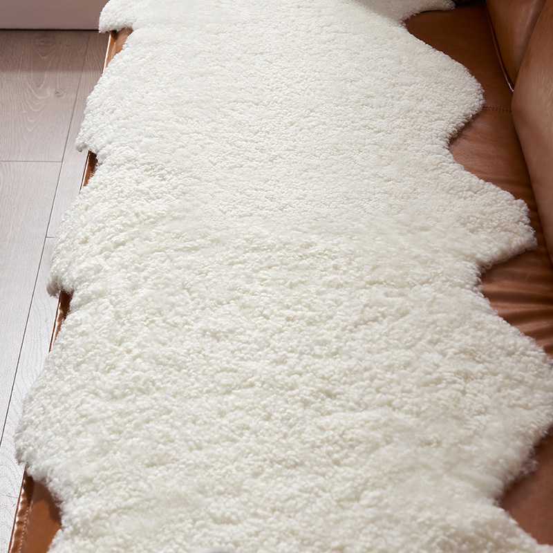 澳尊澳洲羊毛垫整张羊皮坐垫羊毛沙发
