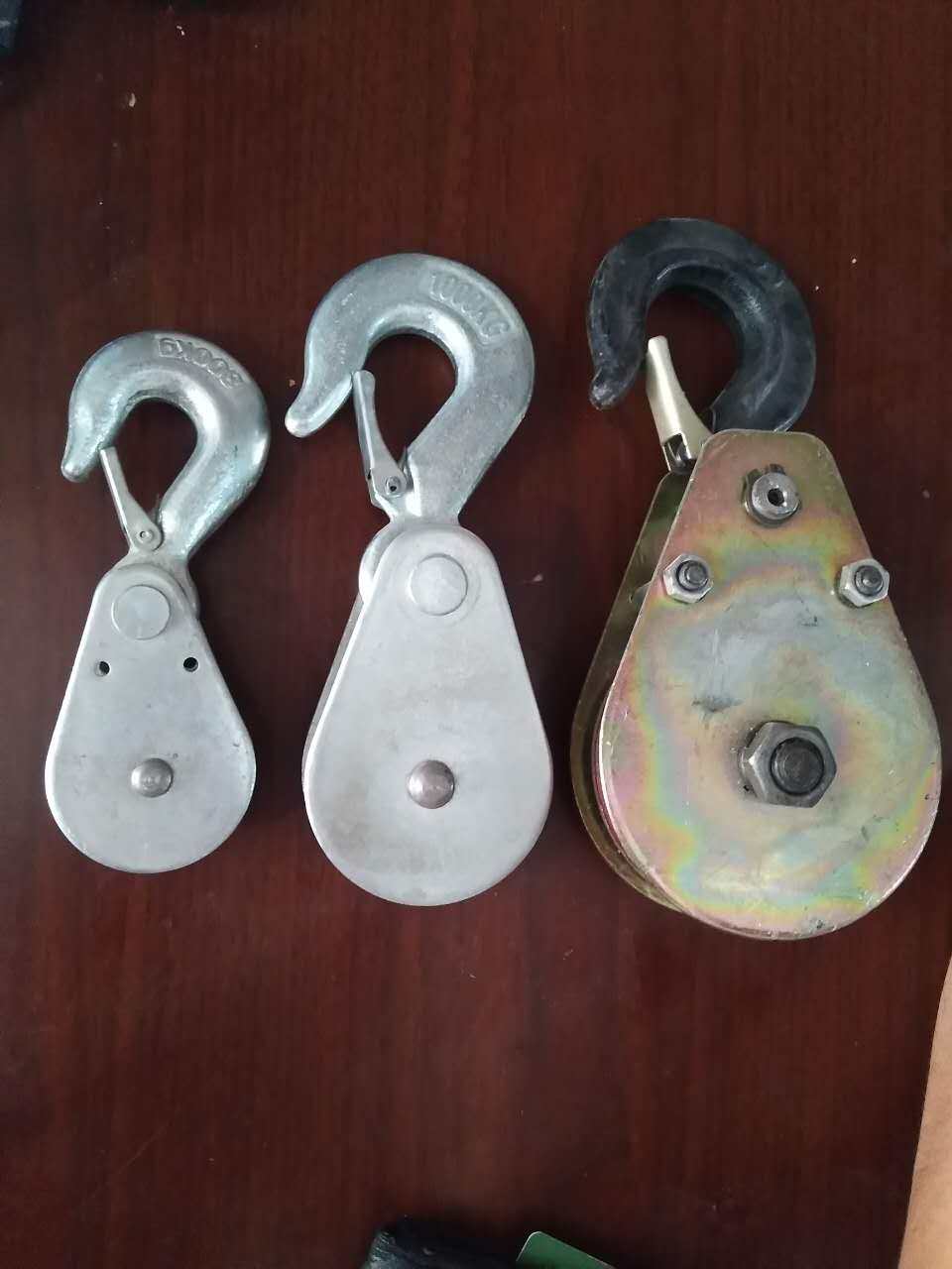 起重滑轮/微型滑轮/吊钩型小滑车 槽轮 轨道轮 v型轮 彩钢轮