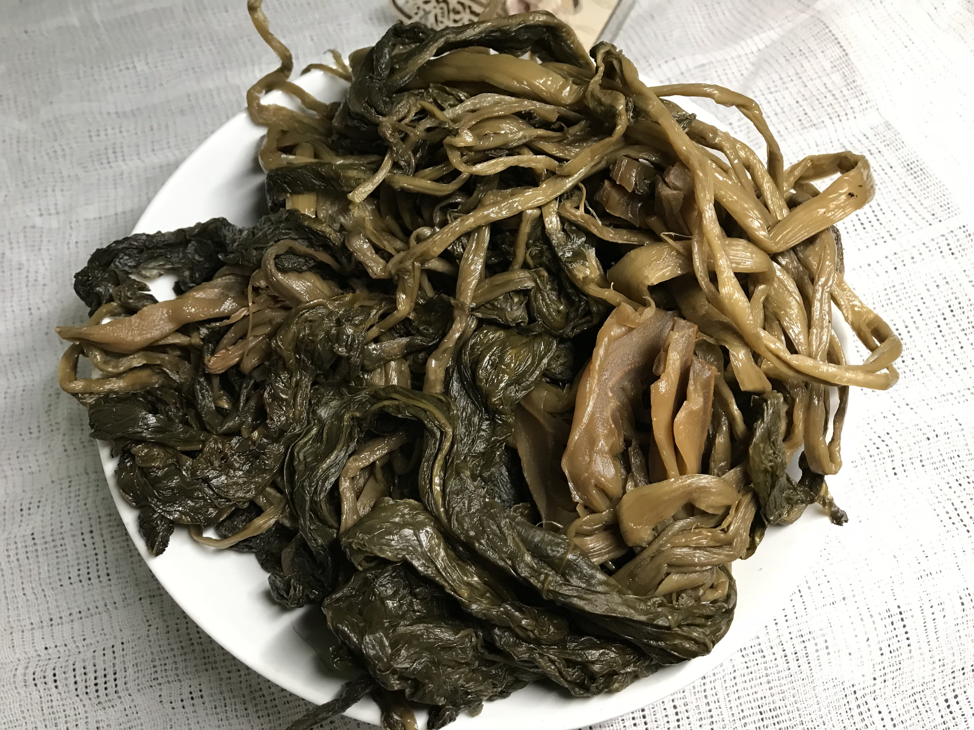 四川泸州合江尧坝盐菜咸菜腌菜农家自制手工制作本店有尧坝邓黄粑