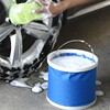 汽車戶外釣魚多功能便攜式折疊9升水桶 洗車車用水桶 伸縮帆布桶 汽車戶外釣魚多功能便攜式折疊9升水桶 洗車車用水桶 伸縮帆布桶
