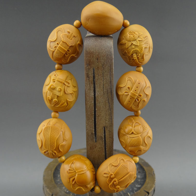 核雕名家张华《暗八仙》