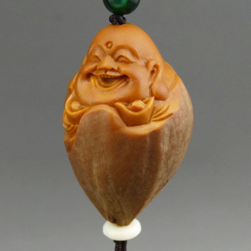 核雕名家周义清《包衣弥勒》