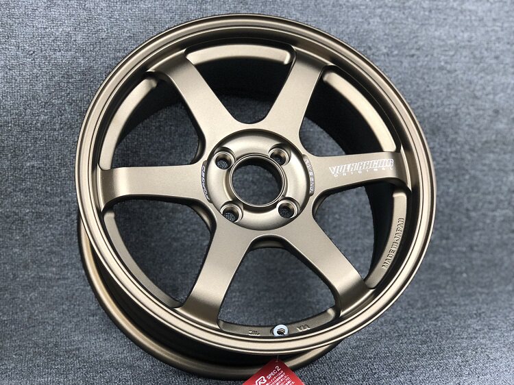 上海乾改 日本rays te37锻造15/16寸 适用于本田飞度改装轮毂轮圈