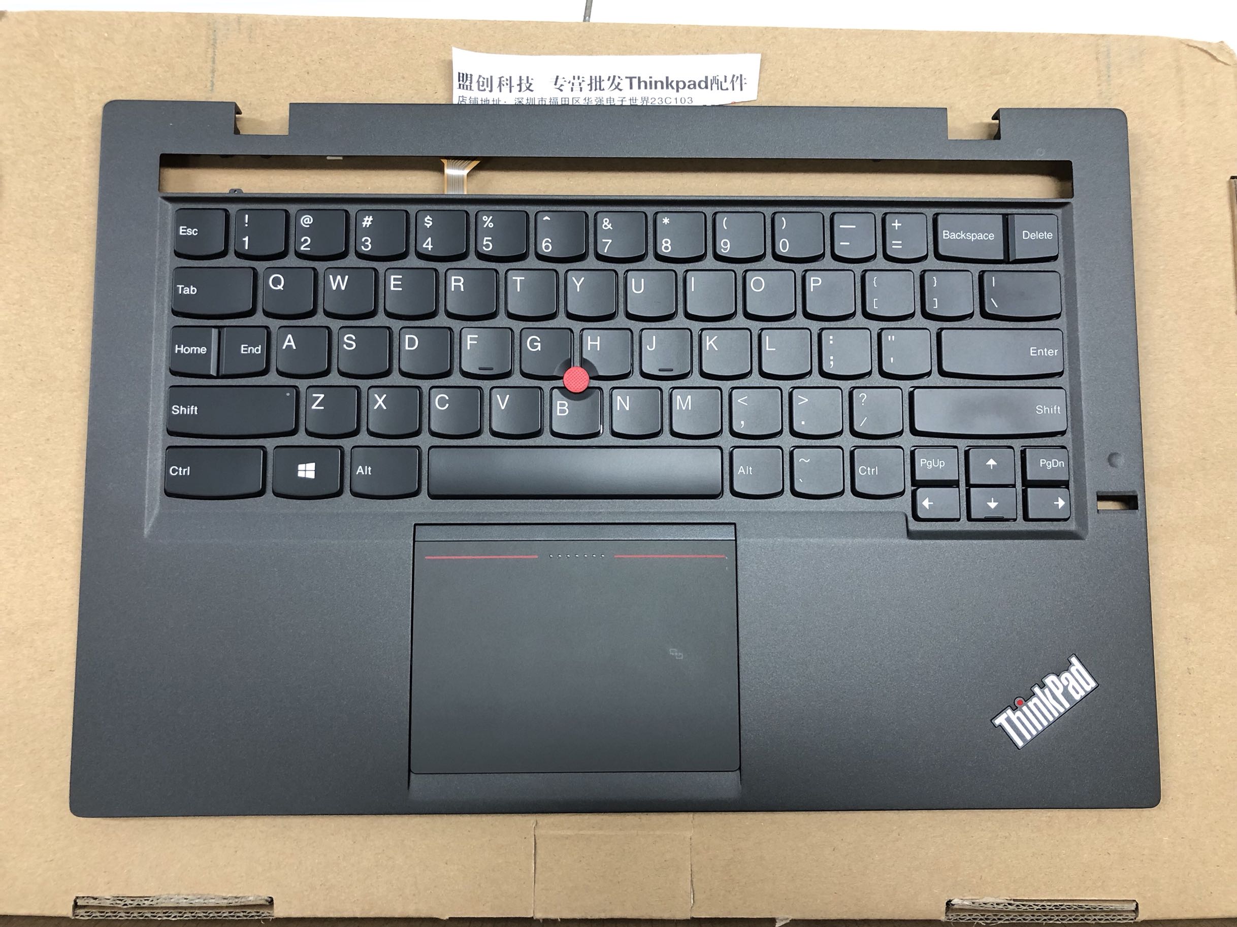 适用 联想ThinkPad NEW X1 Carbon 2014 键盘C壳触摸板US英文全新